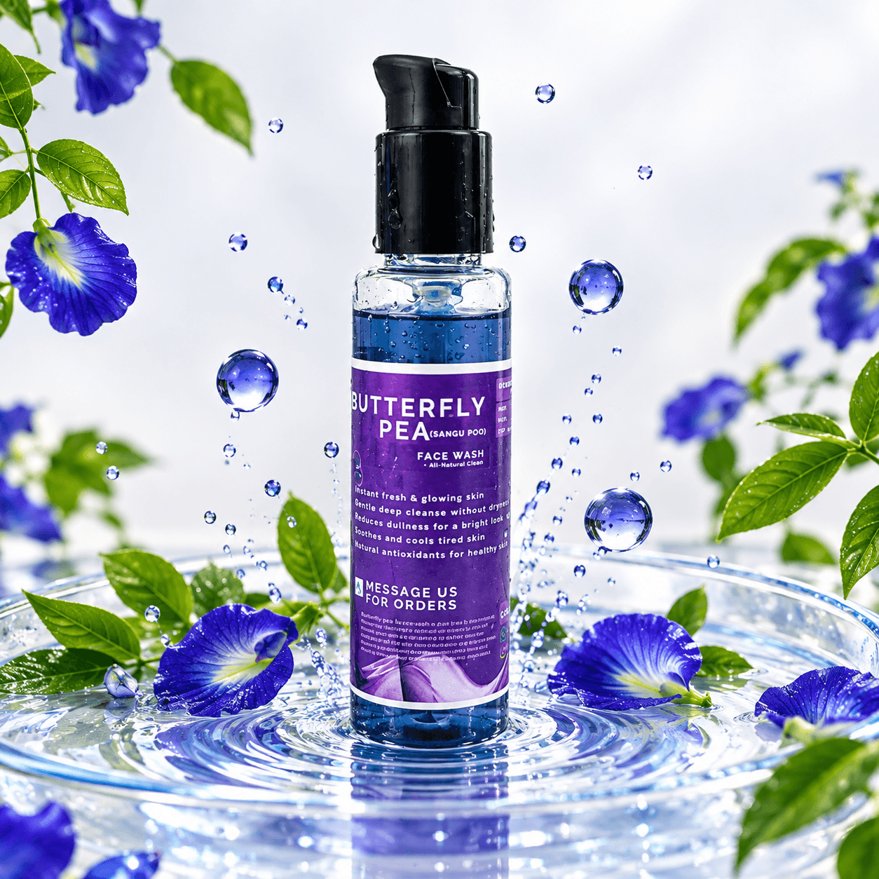Butterfly Pea Facewash (sangoo poo)