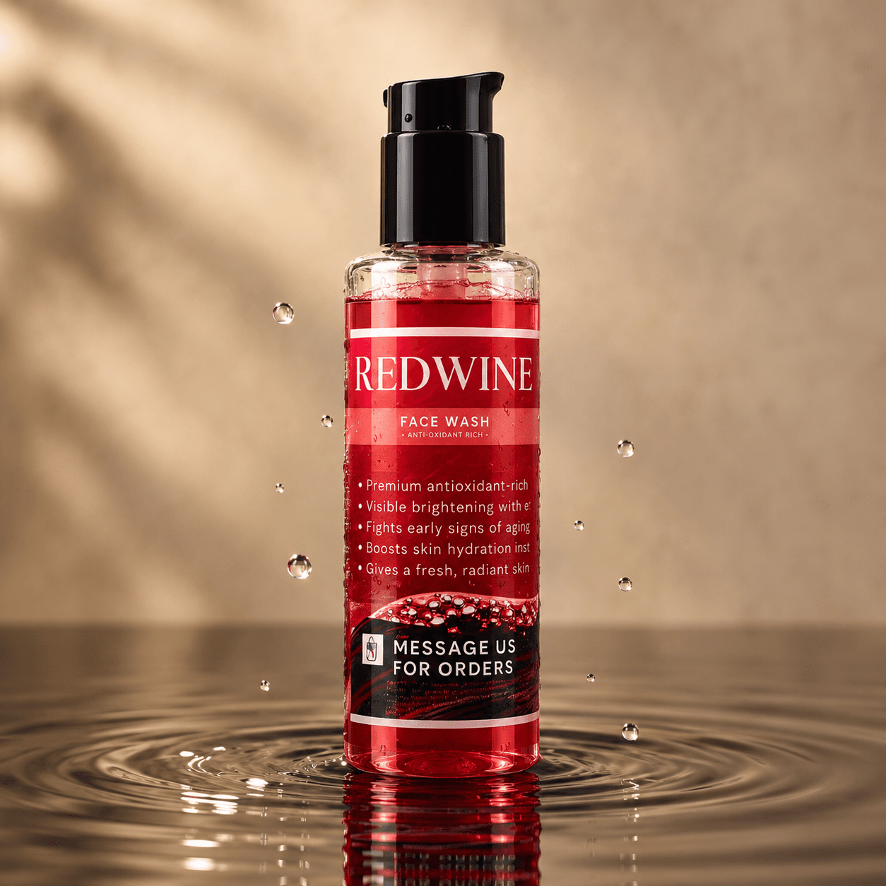 Redwine Facewash — image 1